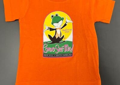 Youth T-Shirt with Logo (Orange)